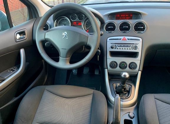Peugeot 308 cena 21999 przebieg: 177000, rok produkcji 2011 z Gniezno małe 781